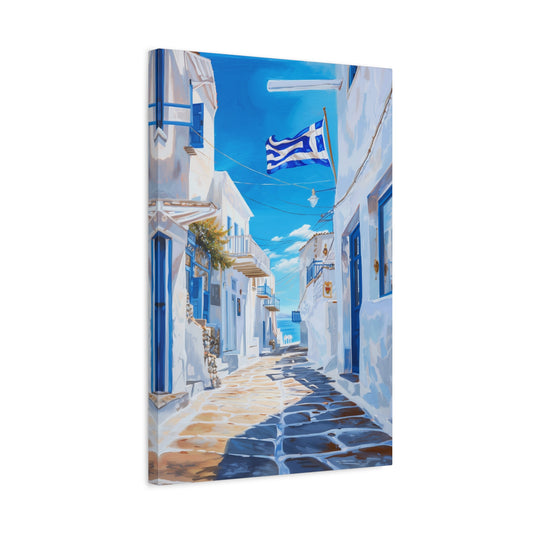 TABLEAU RUE GRECQUE