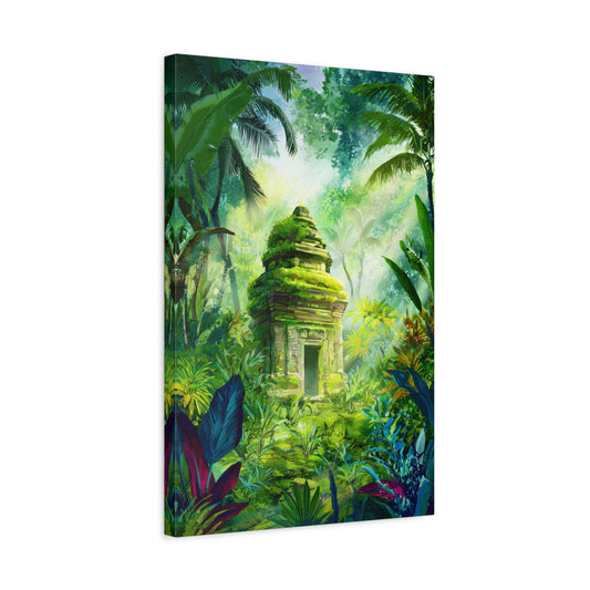 TABLEAU TEMPLE JUNGLE