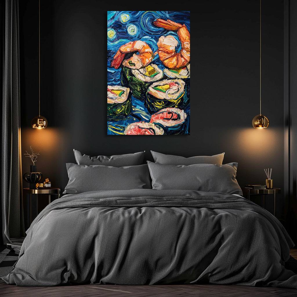 TABLEAU JAPONAIS COLORÉ