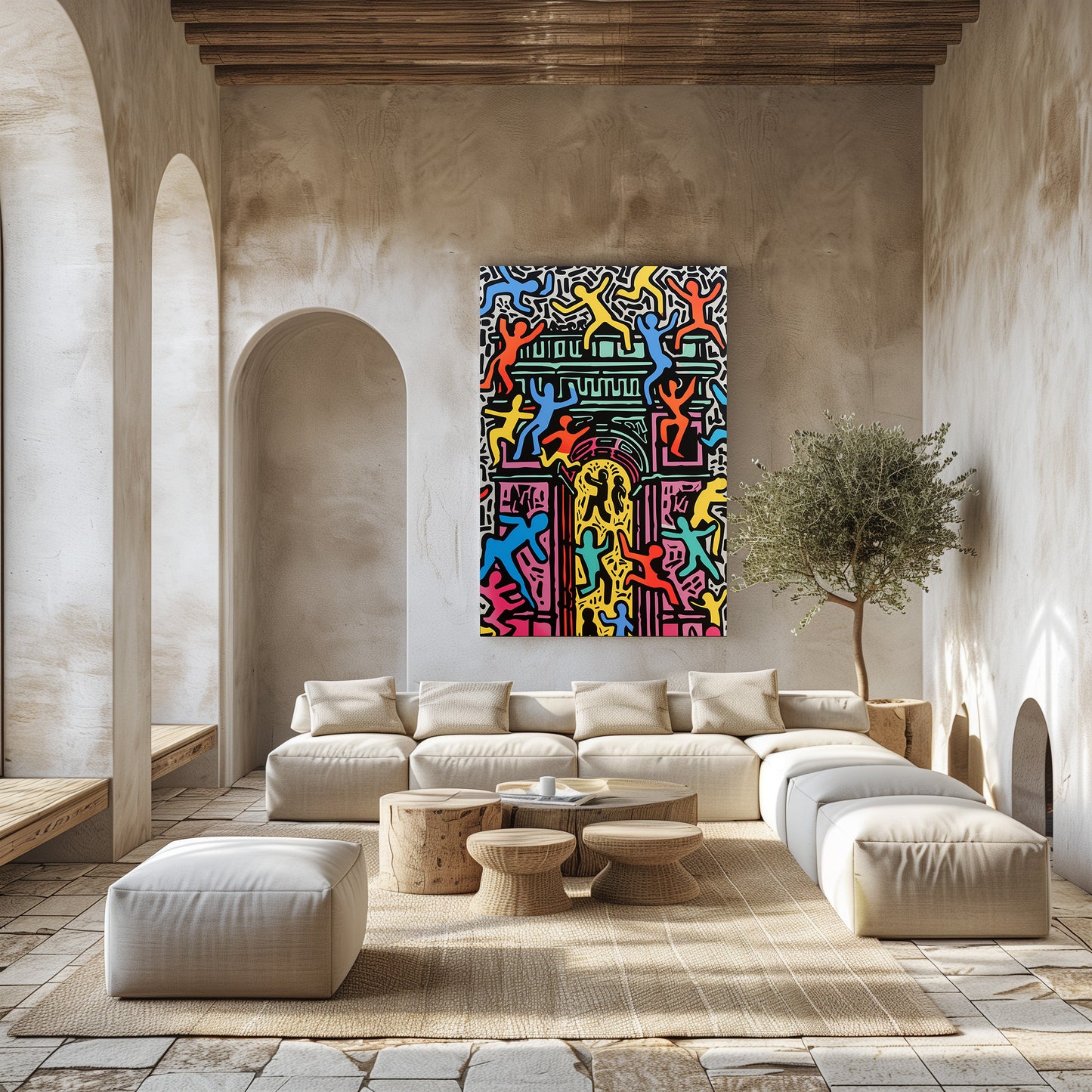 TABLEAU PARIS POP ART