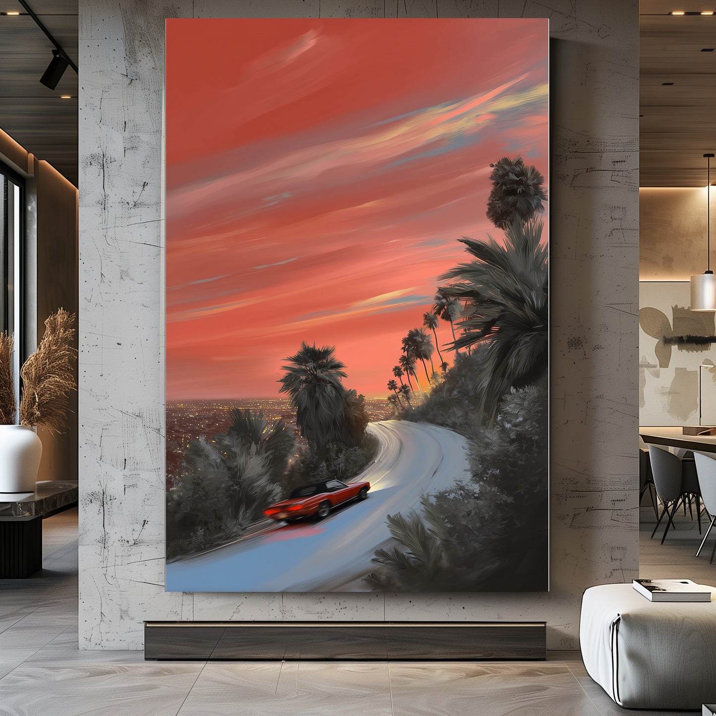 TABLEAU LOS ANGELES SUNSET