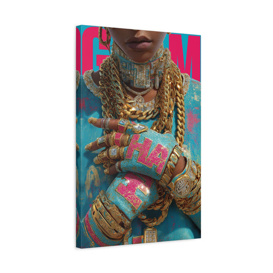 TABLEAU BIJOUX COLORÉS