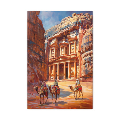 TABLEAU PETRA JORDANIE