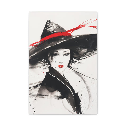 TABLEAU FEMME AQUARELLE