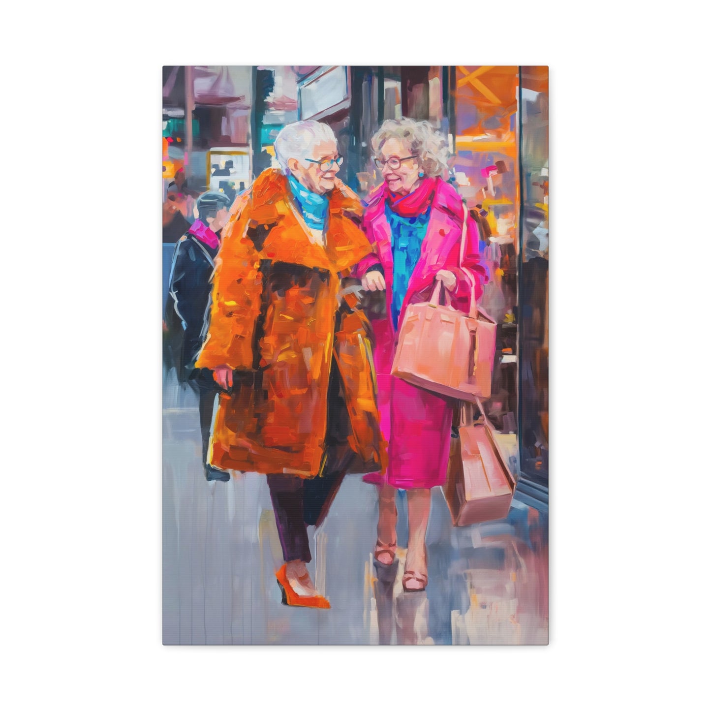 TABLEAU FEMMES MANTEAUX