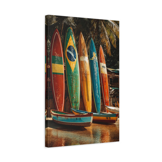 TABLEAU PLANCHE SURF BRÉSIL