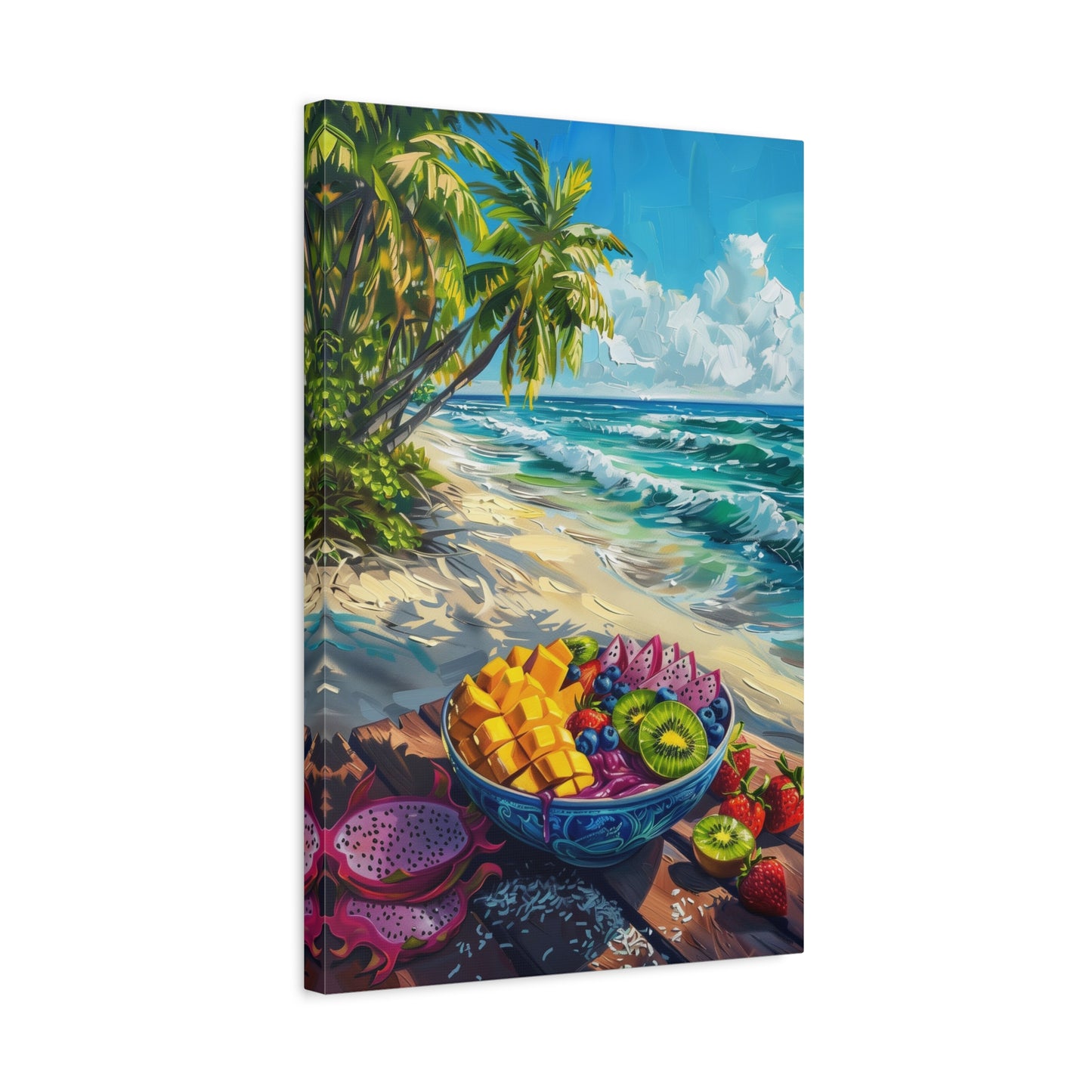 TABLEAU PLAGE TROPICALE