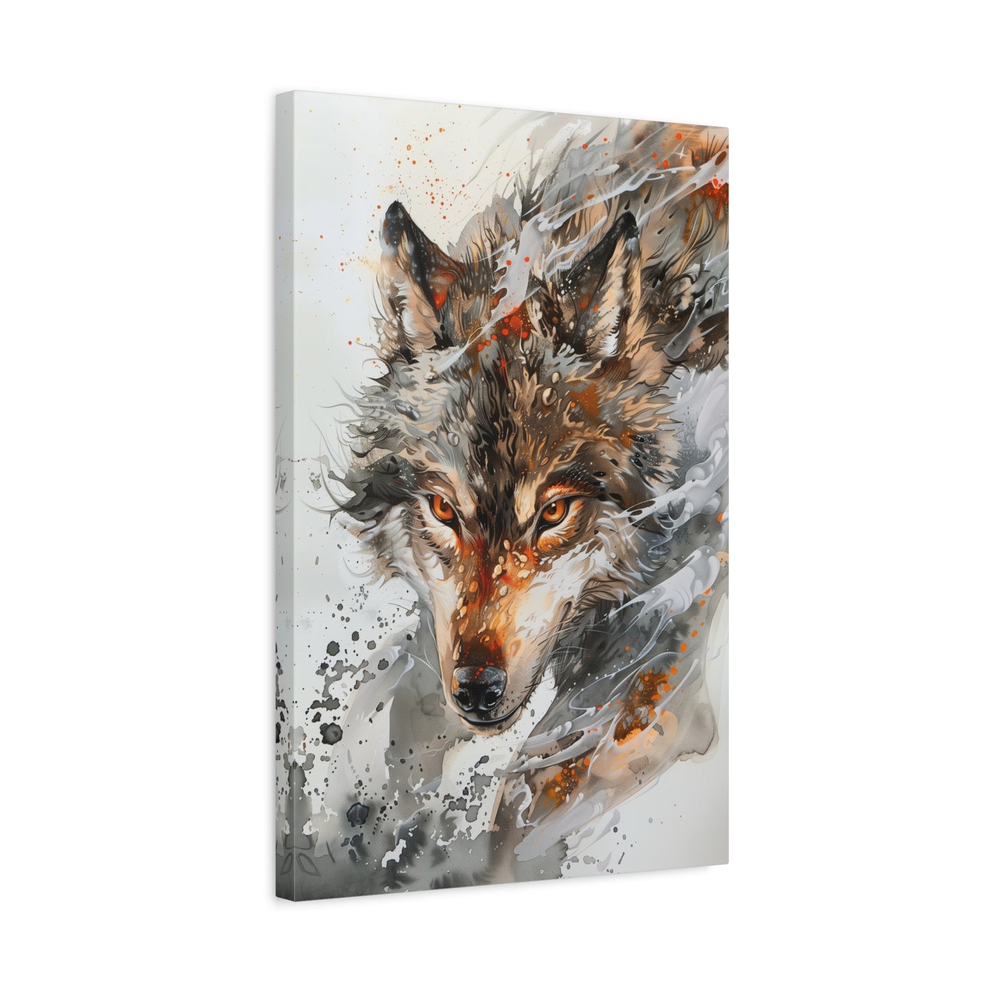 TABLEAU LOUP SAUVAGE