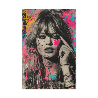 TABLEAU GRAFFITI FEMME