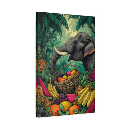 TABLEAU ÉLÉPHANT TROPICAL