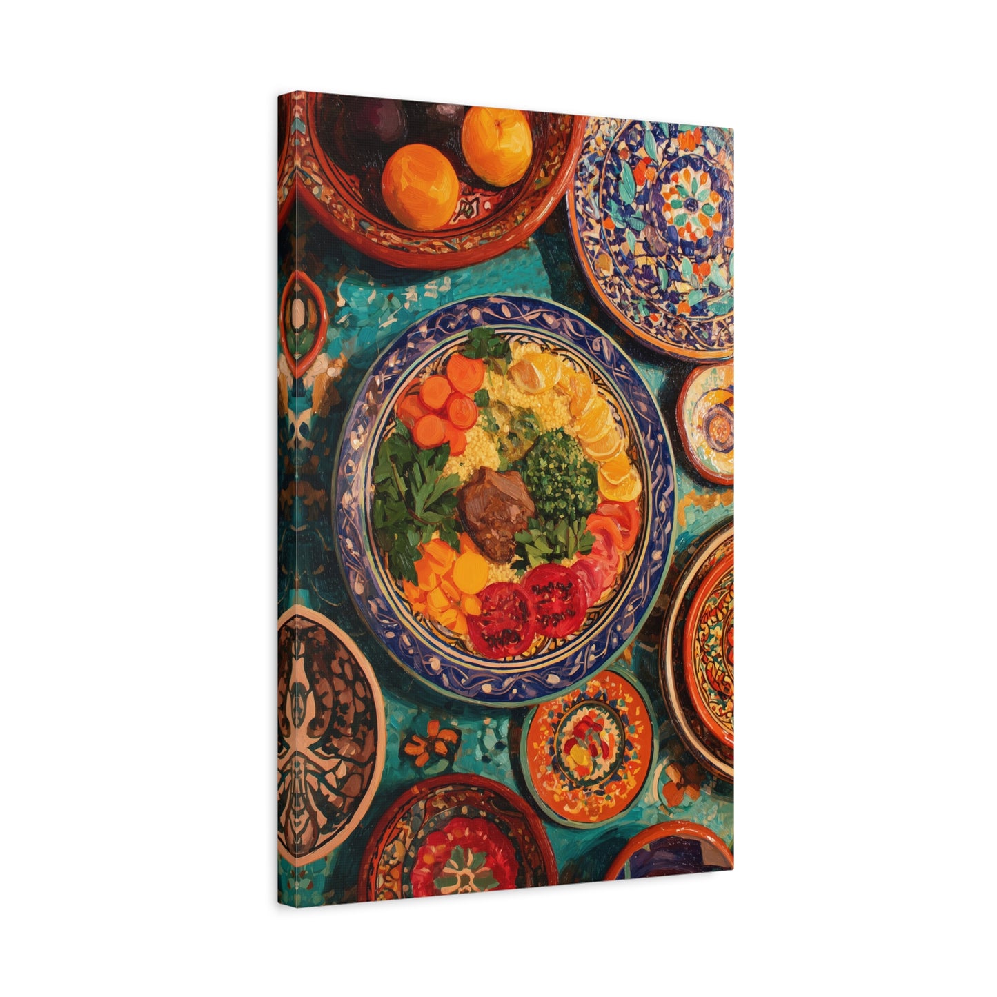 TABLEAU COUSCOUS MAROCAIN