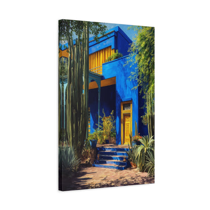TABLEAU JARDIN MAJORELLE MAROC