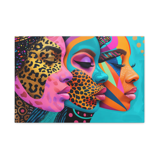 TABLEAU VISAGES FEMMES