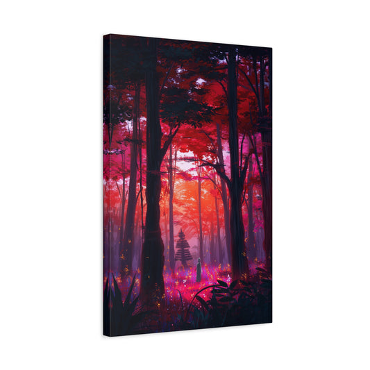 TABLEAU FORÊT JAPON