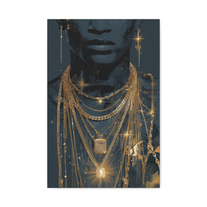 TABLEAU BIJOUX DORÉS