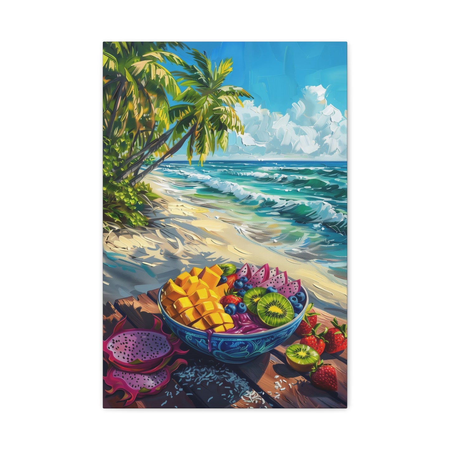 TABLEAU PLAGE TROPICALE