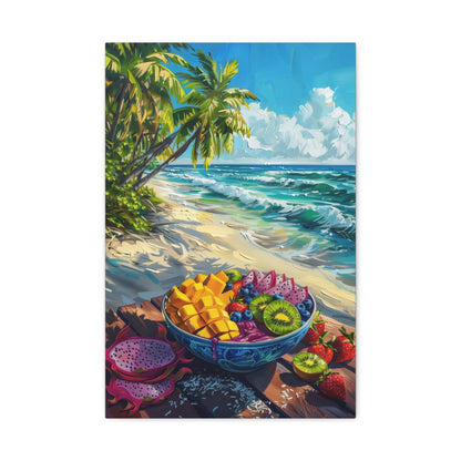 TABLEAU PLAGE TROPICALE