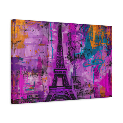 TABLEAU TOUR EIFFEL VIOLET