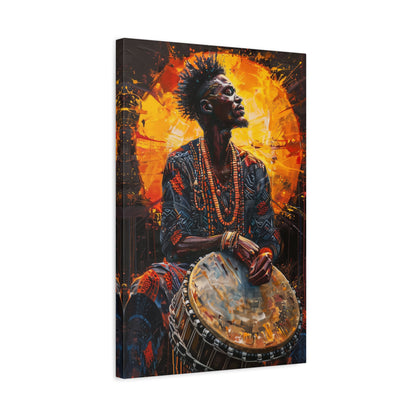 TABLEAU AFRICAIN MUSIQUE