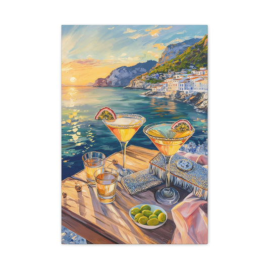 TABLEAU COCKTAILS CÔTE AMALFITAINE