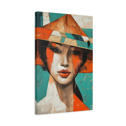 TABLEAU JAPON CUBISME