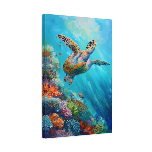TABLEAU TORTUE TROPICALE
