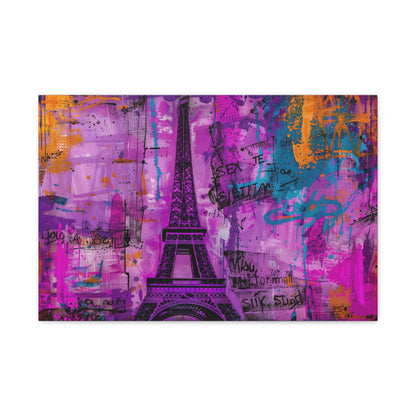 TABLEAU TOUR EIFFEL VIOLET