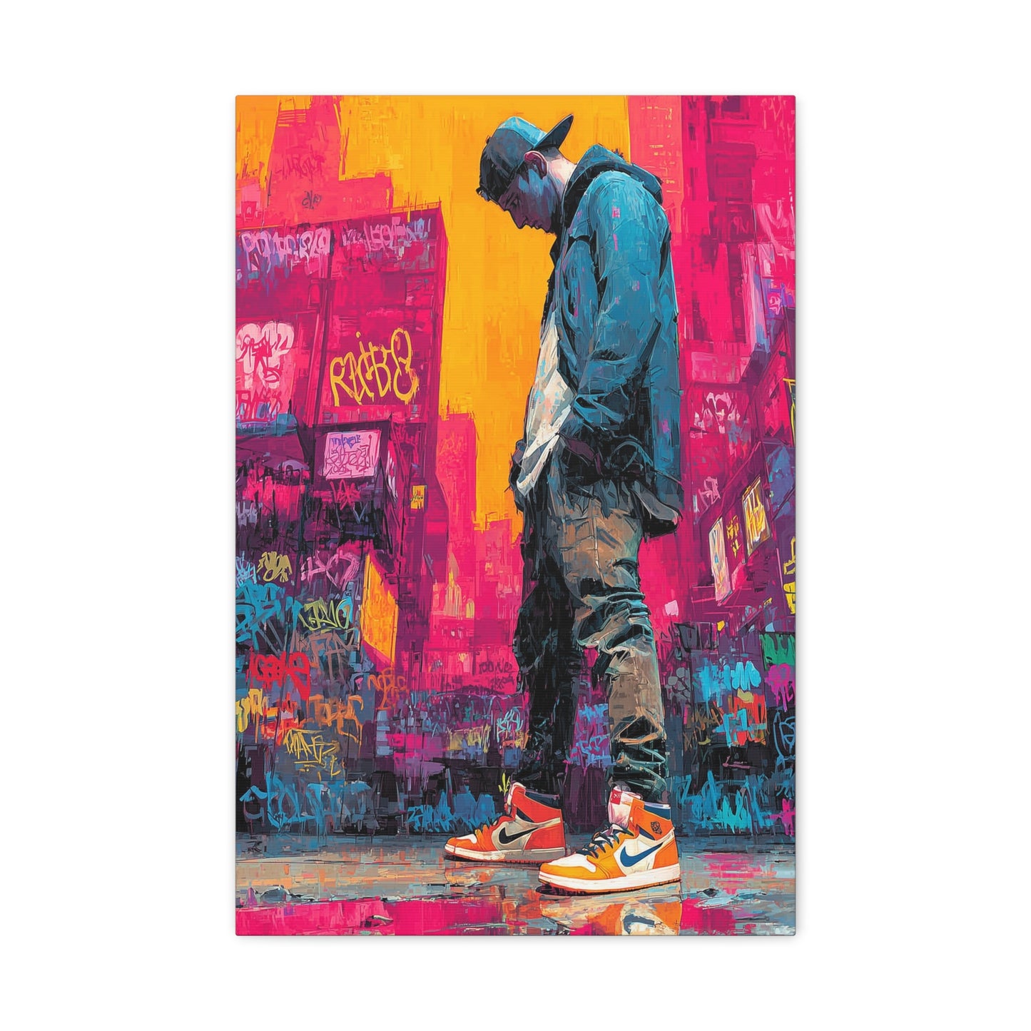 TABLEAU STREET COLORÉ