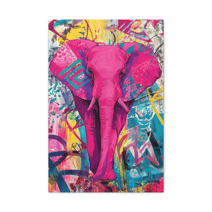 TABLEAU ÉLÉPHANT POP