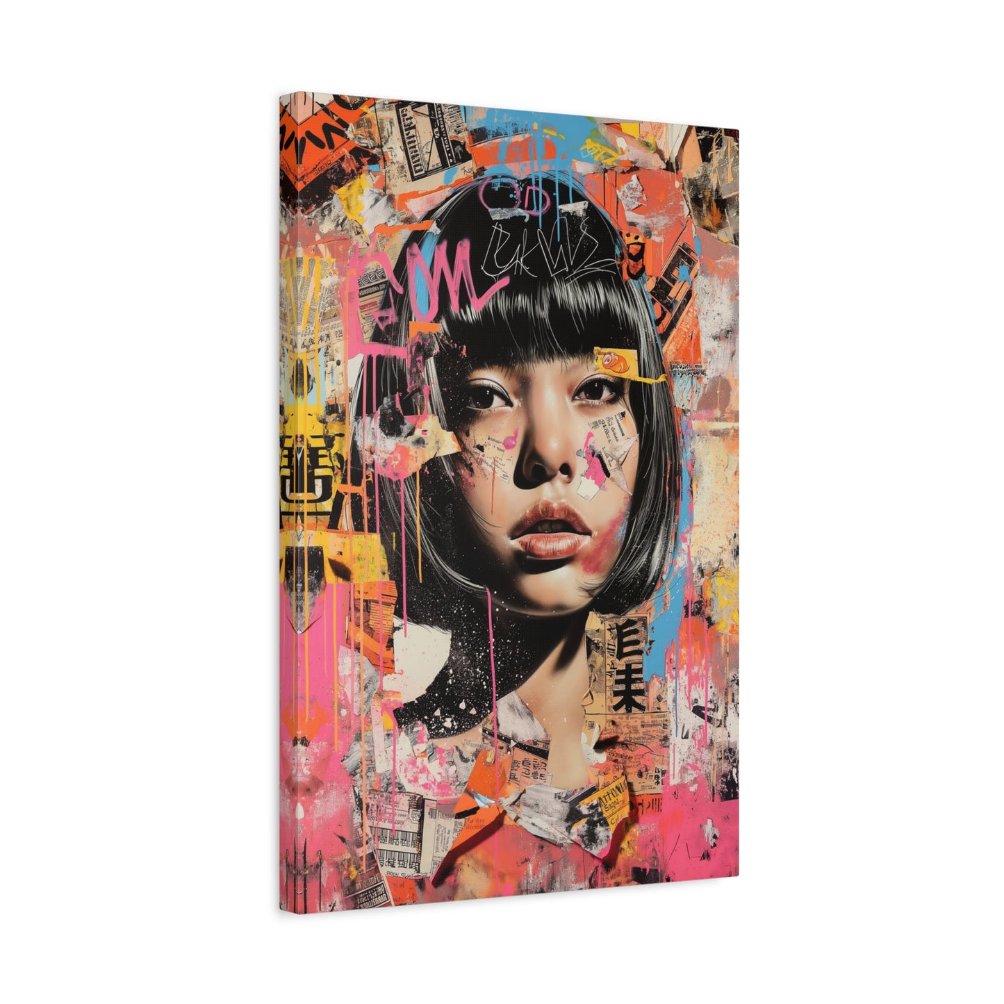 TABLEAU GRAFFITI FEMME