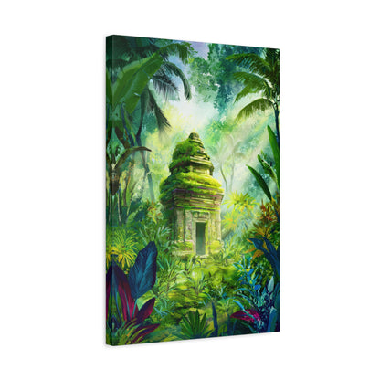 TABLEAU TEMPLE JUNGLE