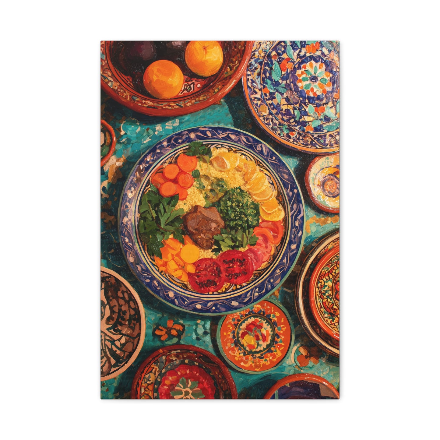 TABLEAU COUSCOUS MAROCAIN