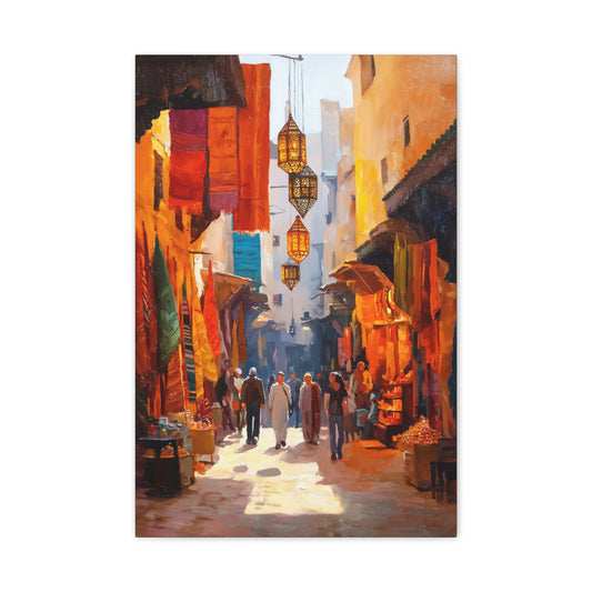 TABLEAU RUE MAROCAINE