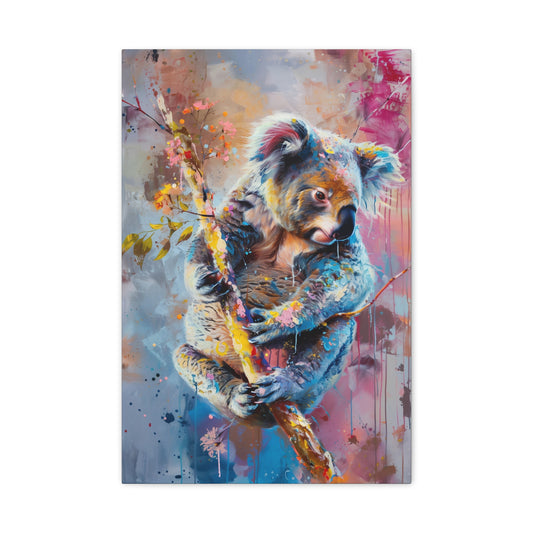 TABLEAU KOALA COLORÉ