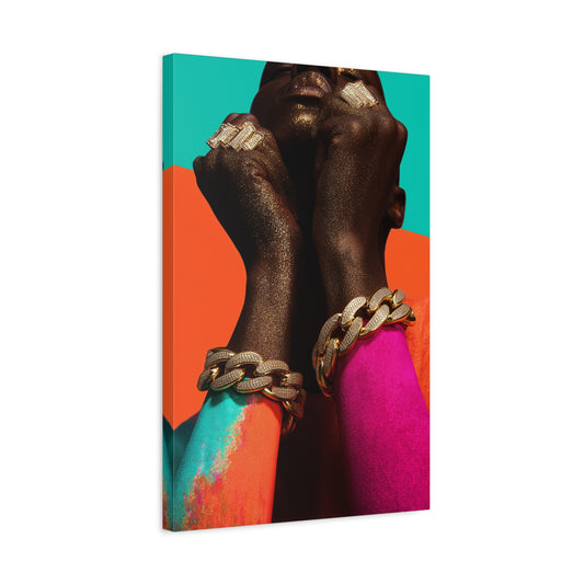 TABLEAU FEMME BIJOUX