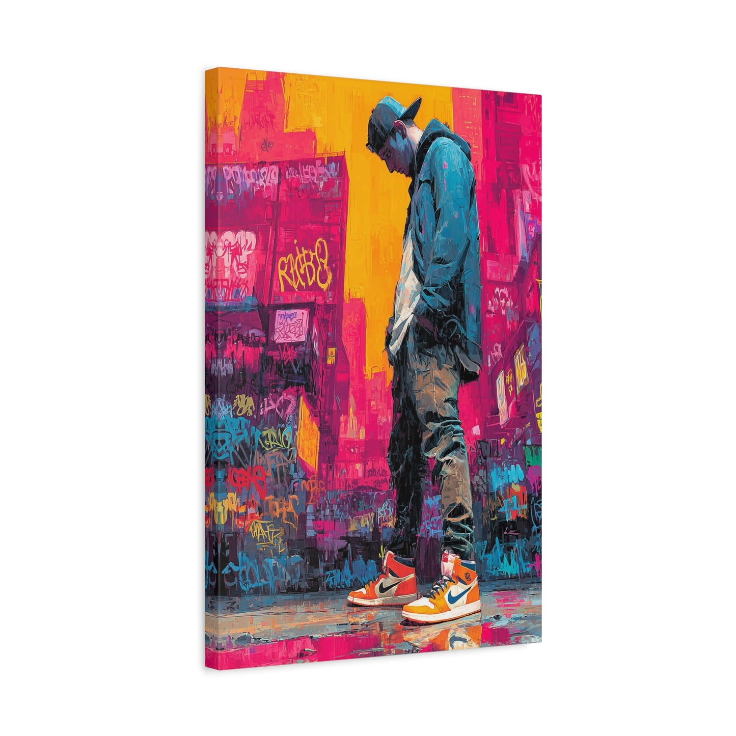 TABLEAU STREET COLORÉ