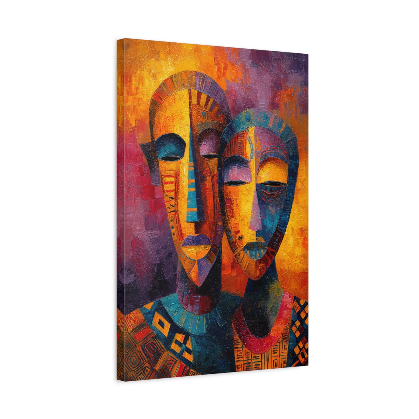 TABLEAU MASQUES AFRICAINS