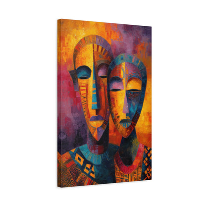 TABLEAU MASQUES AFRICAINS