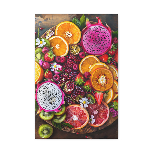 TABLEAU FRUITS EXOTIQUES