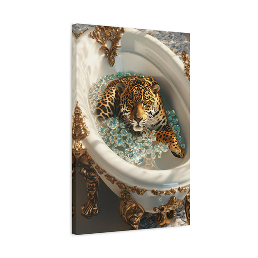 TABLEAU JAGUAR BAIGNOIRE