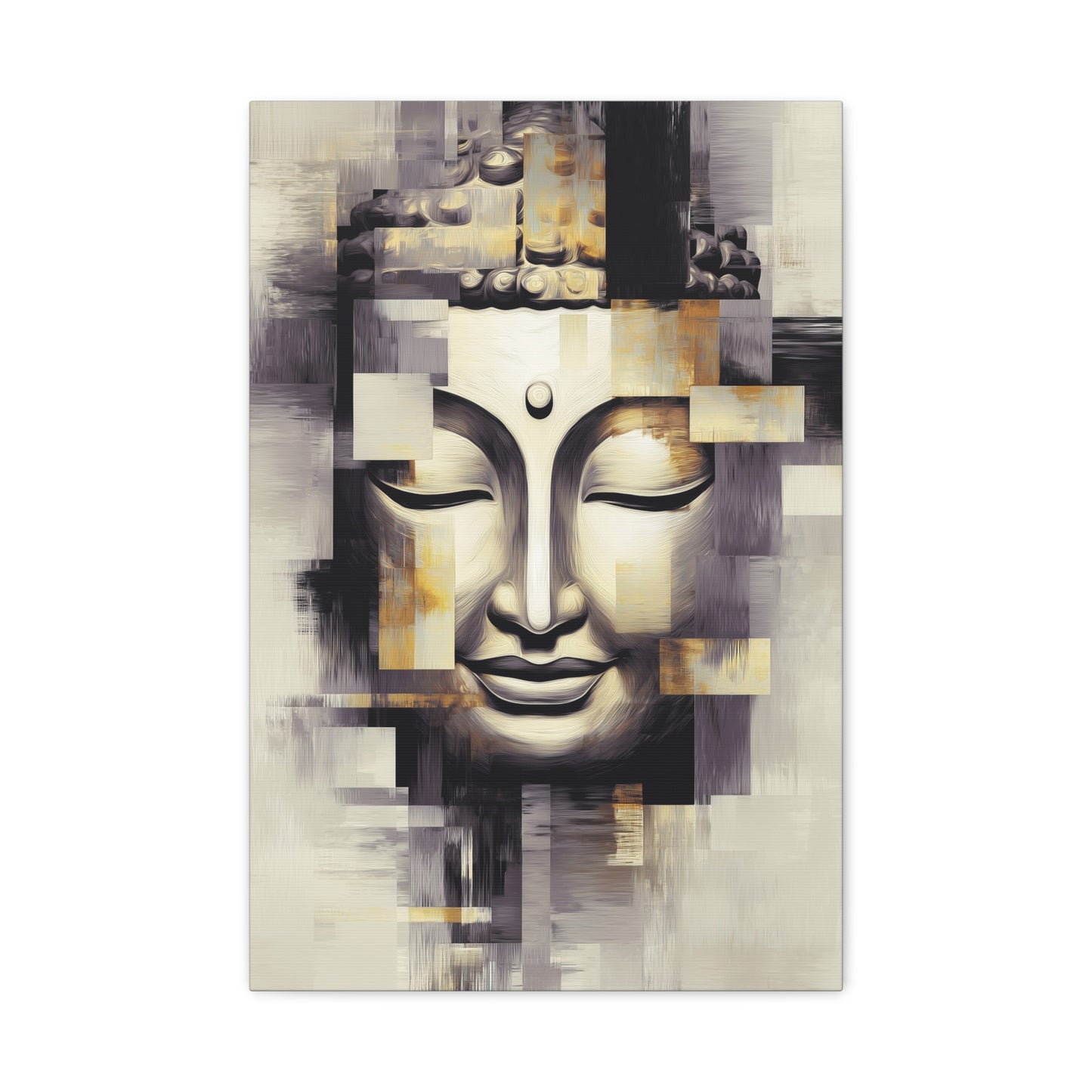 TABLEAU BOUDDHA GÉOMÉTRIQUE