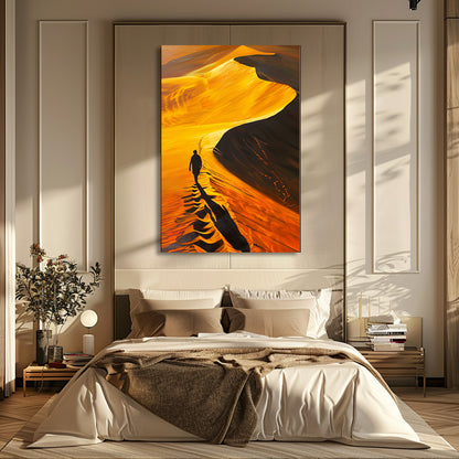 SUNSET DESERT PAINTING