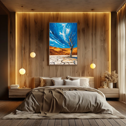 TEXTURED DESERT PAINTING