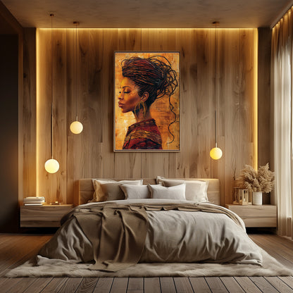 PINTURA AFRICANA BOHO