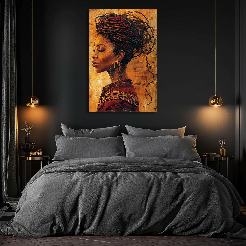 PINTURA AFRICANA BOHO
