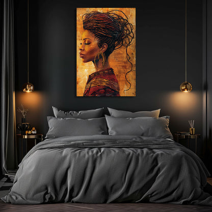 PINTURA AFRICANA BOHO