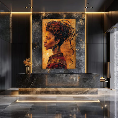 PINTURA AFRICANA BOHO