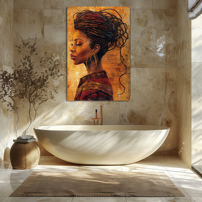 PINTURA AFRICANA BOHO