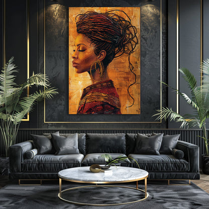 PINTURA AFRICANA BOHO