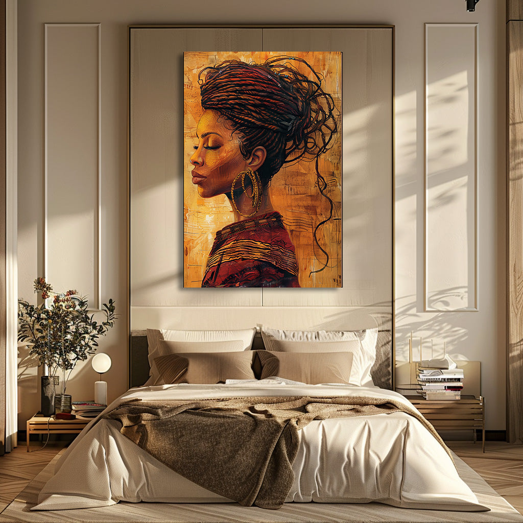 PINTURA AFRICANA BOHO
